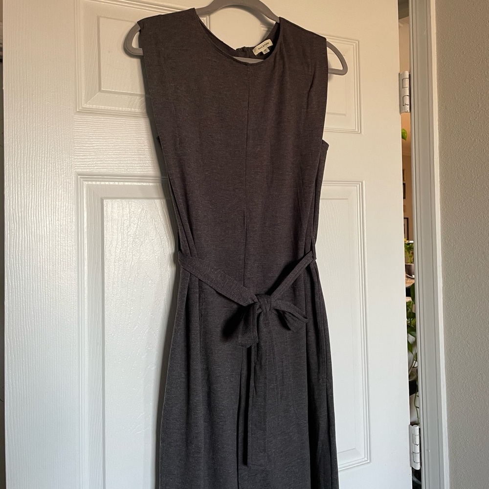 Grey Sleek Jump Suit